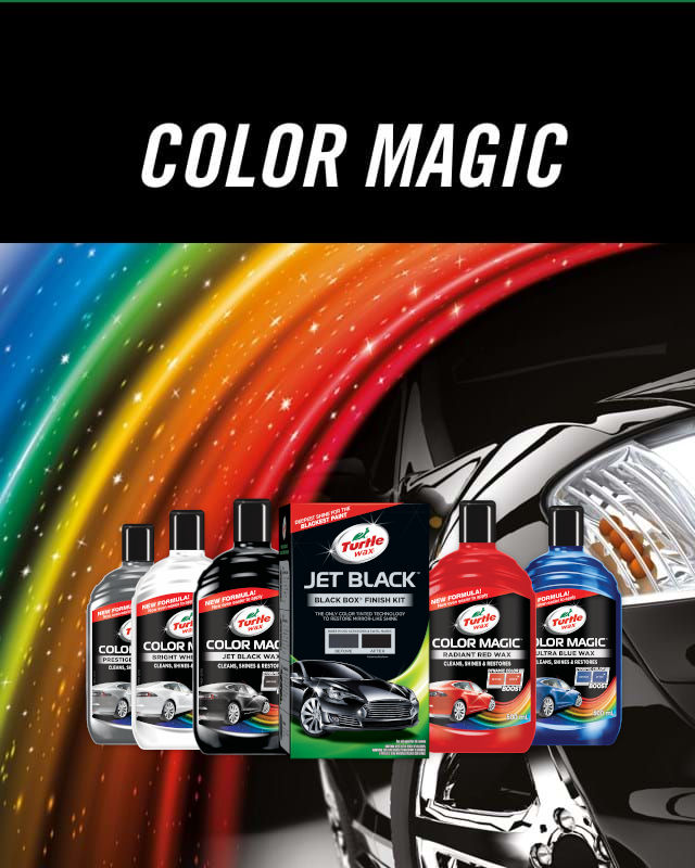 Turtle Wax color-magic banner